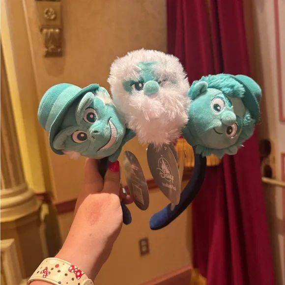 NEW! Haunted Mansion Hitchhiking Ghosts Create Your Own Headband Plush NWT! - Picture 3 of 3